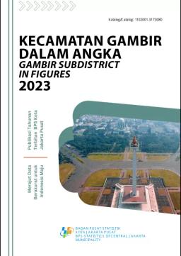 Gambir Subdistrict In Figures 2023