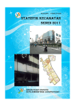 Statistik Daerah Kecamatan Senen 2011