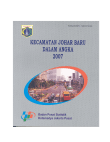 Kecamatan Johar Baru Dalam Angka Tahun 2007