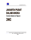 Jakarta Pusat Dalam Angka 2002