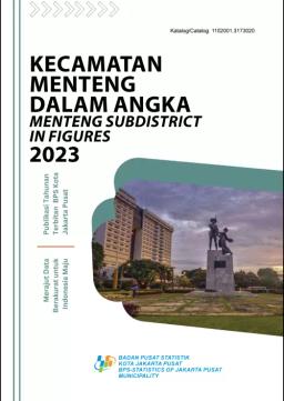 Kecamatan Menteng Dalam Angka 2023