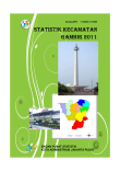 Statistik Daerah Kecamatan Gambir 2011