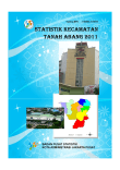 Statistik Daerah Kecamatan Tanah Abang 2011