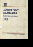 Kota Jakarta Pusat Dalam Angka 2001