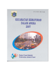 Kecamatan Kemayoran Dalam Angka Tahun 2007